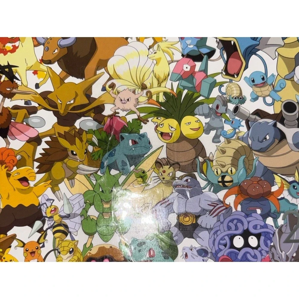 Buffalo Games Pokémon Kanto 151, 2000 Piece Jigsaw Puzzle Silver Select  Edition
